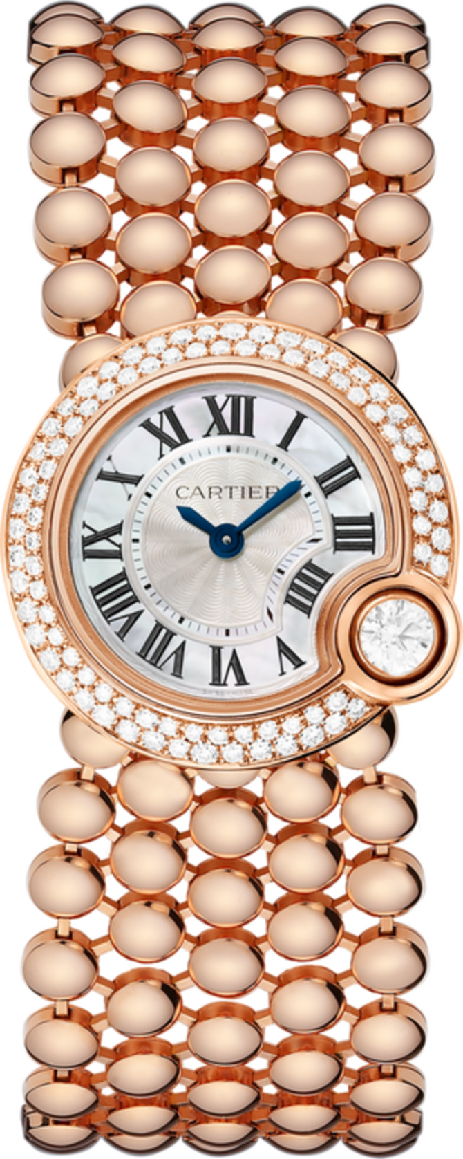 Cartier WE902057 Ballon Bleu de Cartier Blanc Pink Gold Diamond