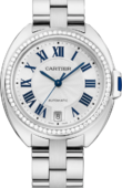Cartier Часы Cartier Tortue WJCL0007 Clé de Cartier White Gold Diamonds