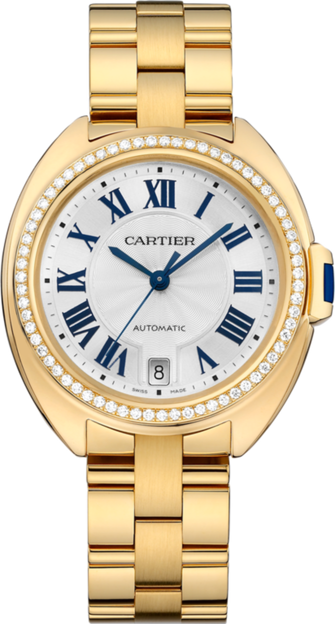 Cartier WJCL0023 Tortue Clé de Cartier Yellow Gold Diamonds