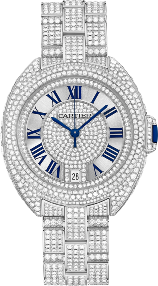 Cartier HPI00981 Tortue Cle De Cartier White Gold Diamonds