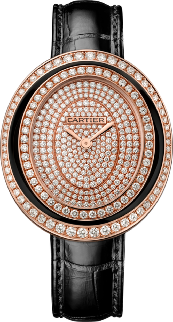 Cartier WJHY0007 Calibre de Cartier Hypnose Pink Gold Diamonds
