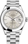Rolex Datejust 279166-0006 28 mm Platinum