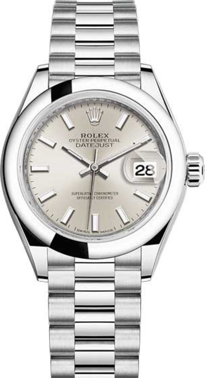 Rolex 279166-0006 Datejust 28 mm Platinum