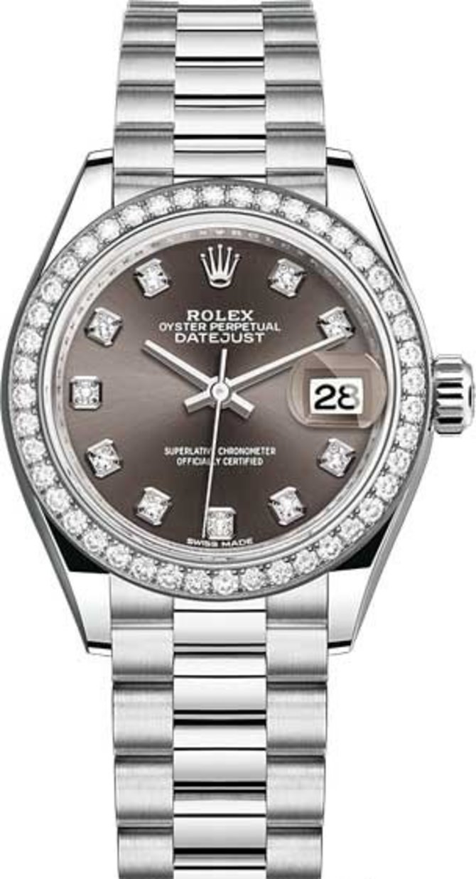 Rolex 279136rbr-0011 Datejust 28 mm Platinum