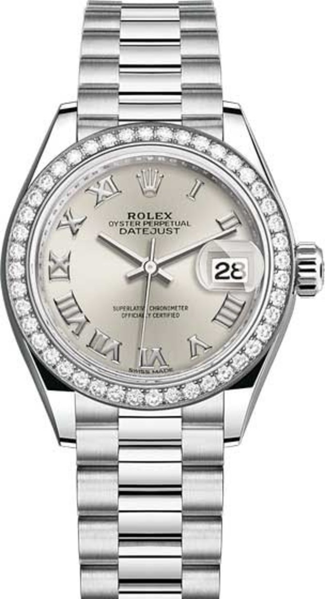 Rolex 279136rbr-0007 Datejust Platinum