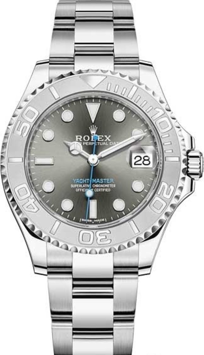 Rolex 268622-0002 Yacht Master II 37 mm Steel and Platinum
