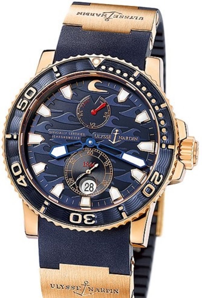 Ulysse Nardin 266-36LE-3A Maxi Marine Diver Blue Surf - фото 1