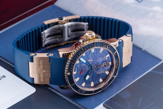 Ulysse Nardin 266-36LE-3A Maxi Marine Diver Blue Surf - фото 18