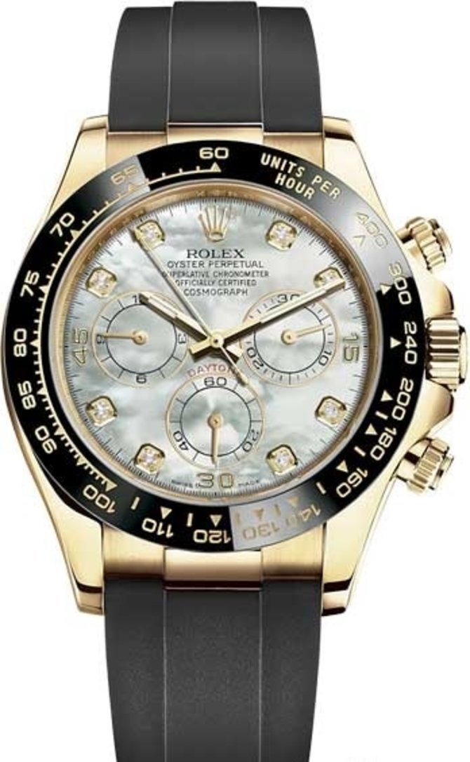 Rolex 116518ln-0037 Daytona Cosmograph Daytona 40mm Yellow Gold