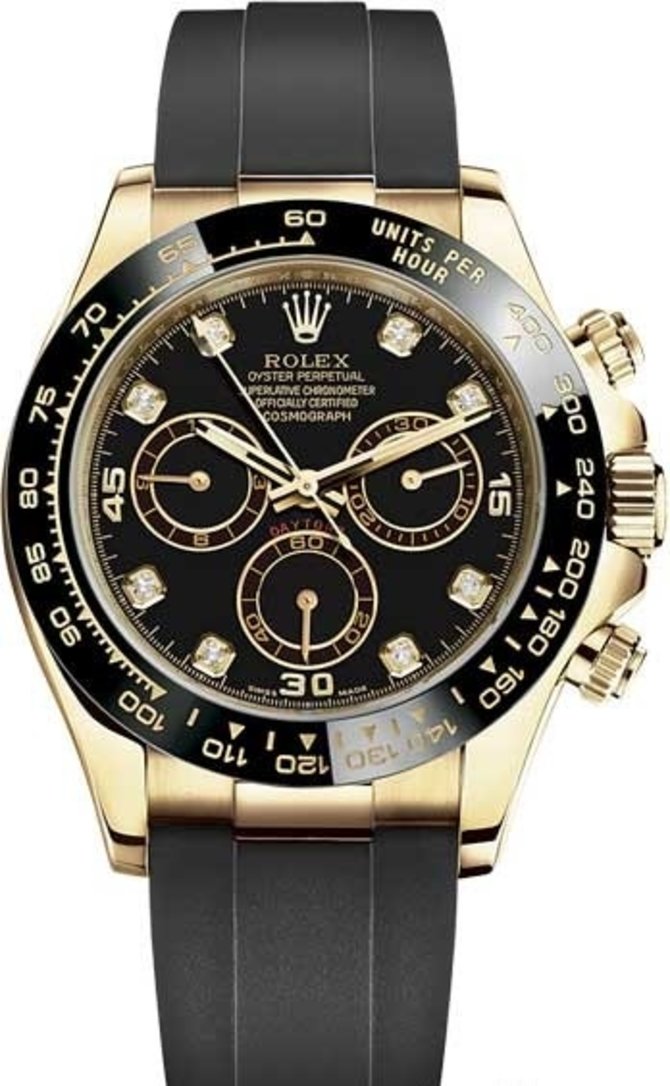 Rolex 116518ln-0038 Daytona Cosmograph Daytona 40mm Yellow Gold