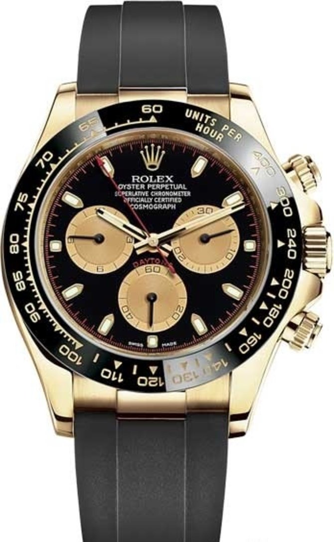Rolex 116518ln-0039 Daytona Cosmograph Daytona 40mm Yellow Gold