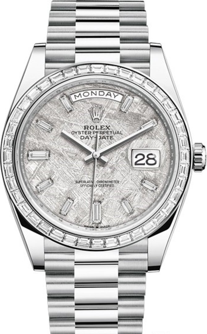 Rolex 228396tbr-0027 Day-Date 40 mm Platinum