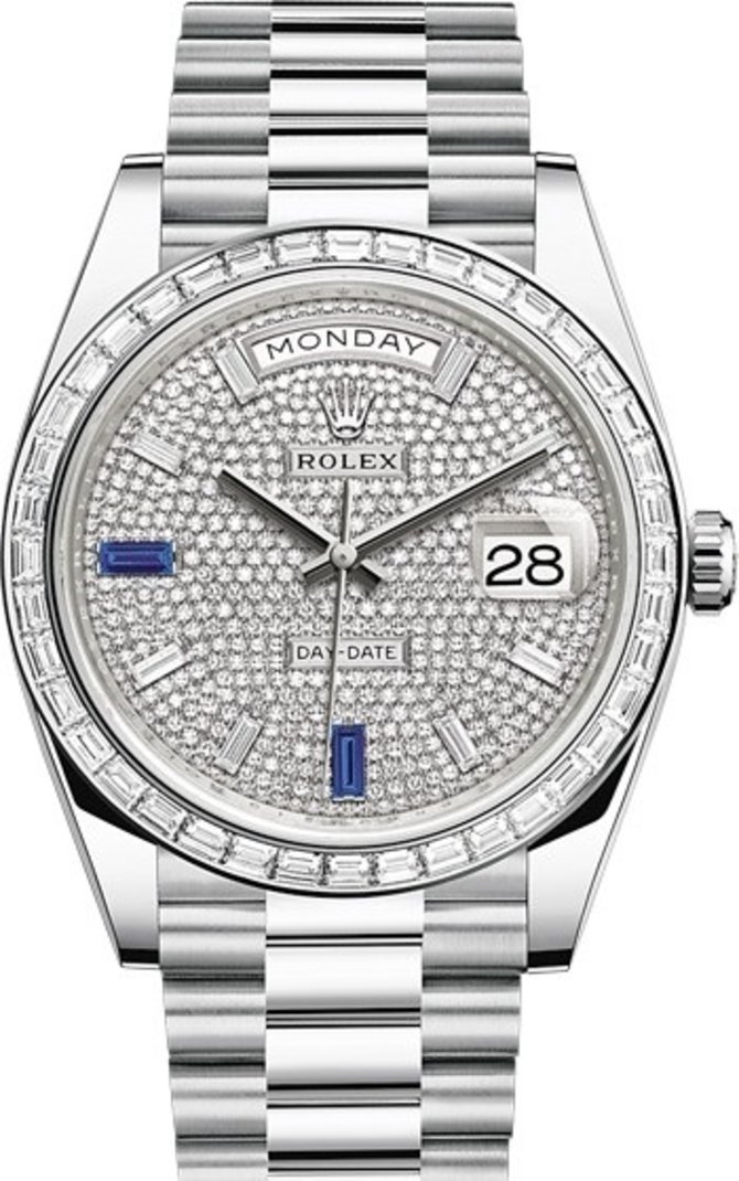 Rolex 228396tbr-0021 Day-Date 40 mm Platinum