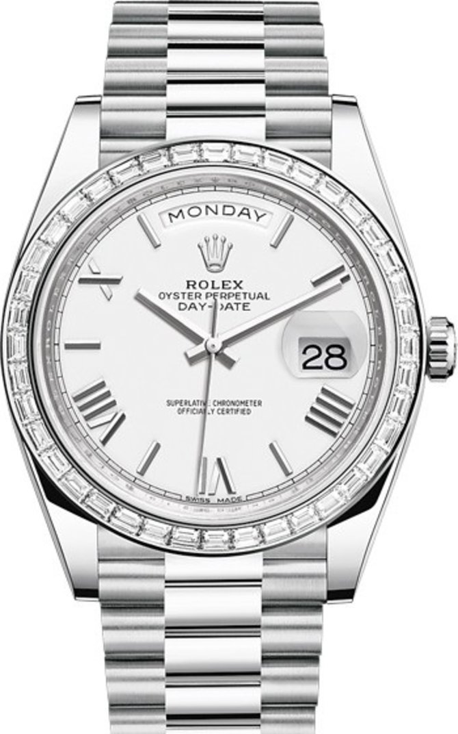 Rolex 228396tbr-0018 Day-Date 40 mm Platinum 