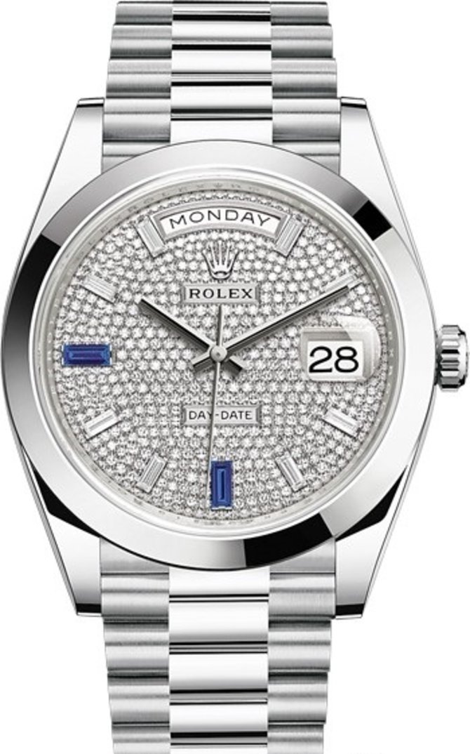 Rolex 228206-0029 Day-Date 40 mm Platinum 