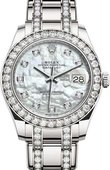 Rolex Часы Rolex Datejust Ladies 86289-0002 Pearlmaster White Gold 39 mm 