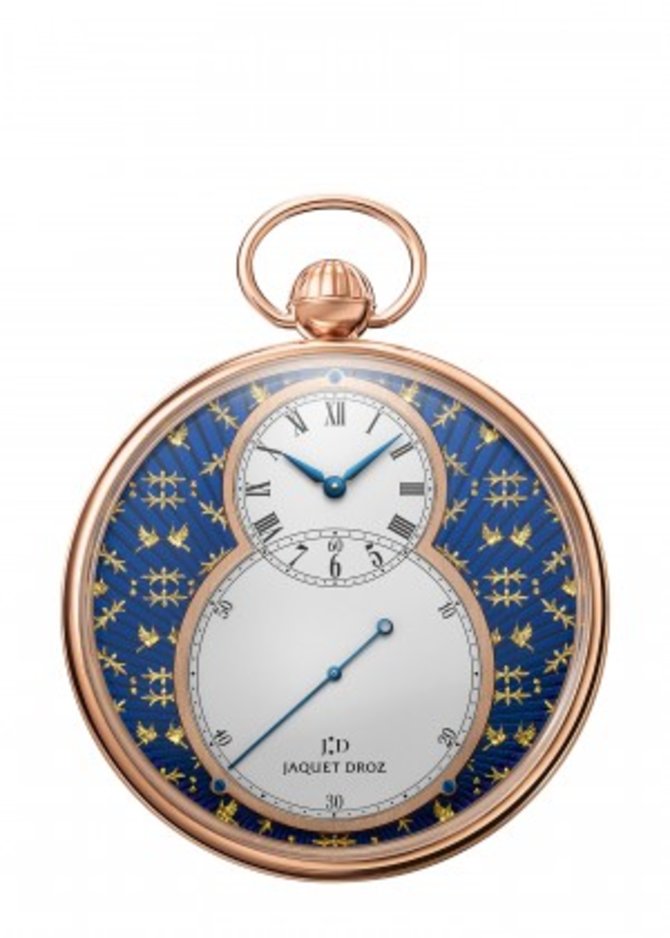 Jaquet Droz J080033047 Legend Geneva Pocket Watch Paillonnee Enamel