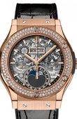 Hublot Classic Fusion 547.OX.0180.LR.1104 Aerofusion Moonphase King Gold
