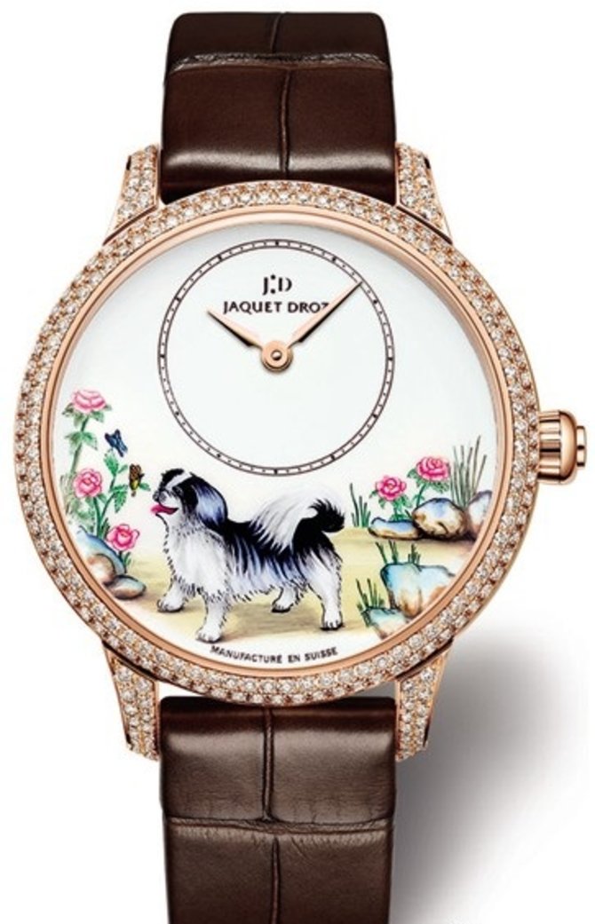 Jaquet Droz J005003223 Legend Geneva Petite Heure Minute Dog 