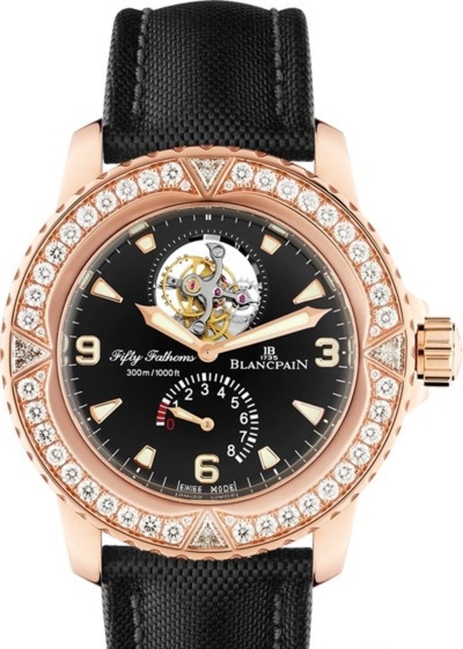 Blancpain 5025-9530-52A Fifty Fathoms Tourbillon