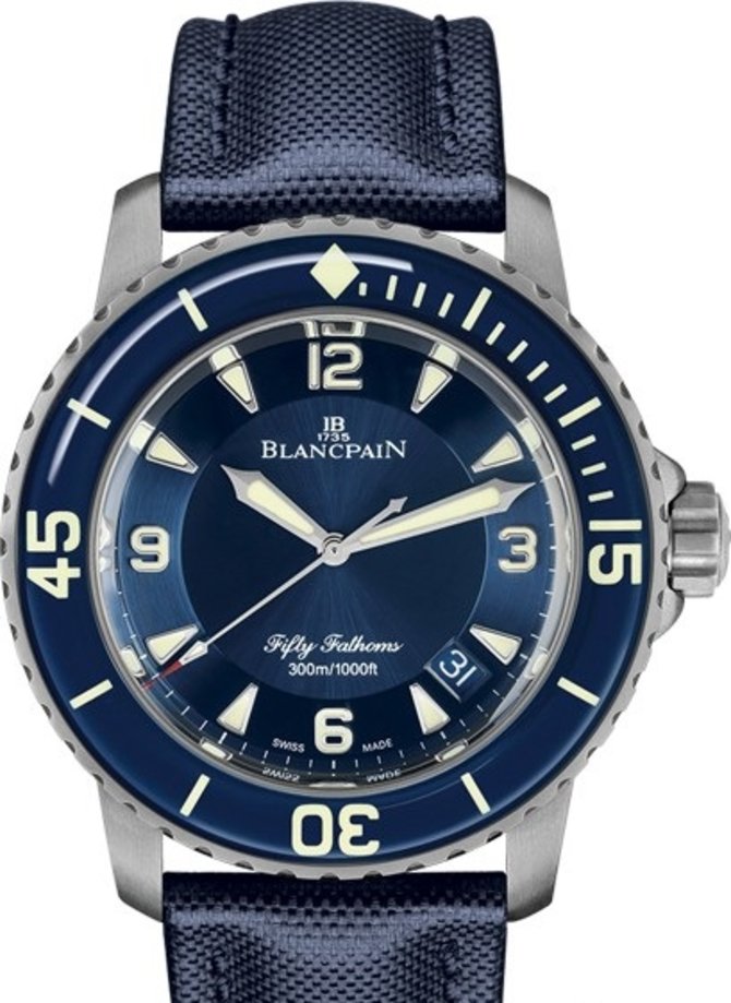 Blancpain 5015-12B40-O52A Fifty Fathoms Automatique