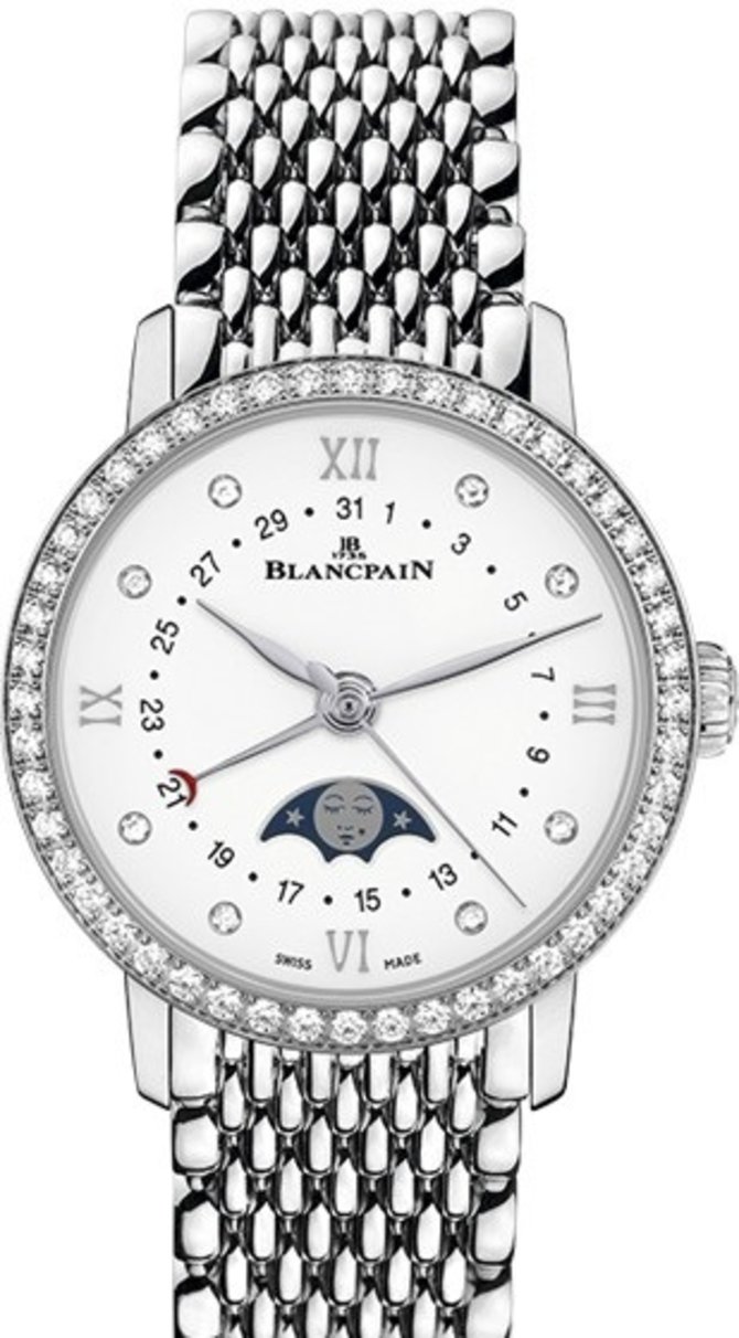 Blancpain 6106-4628-MMB Villeret Quantieme Phases de Lune