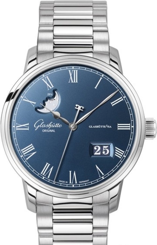 Glashutte Original 100-04-05-12-70 Senator Quintessentials Panorama Date Moon Phase