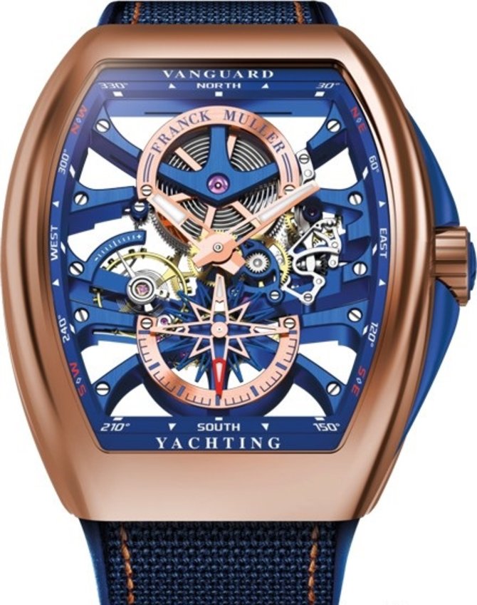 Franck Muller V45 S6 YACHT RG Vanguard Yachting