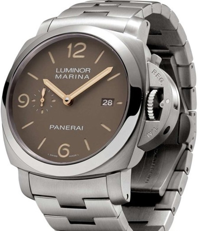 Officine Panerai PAM 00734 Luminor Marina 1950 3 Days Automatic Titanio 44 mm