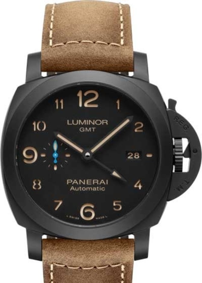 Officine Panerai PAM 01441 Luminor 1950 3 Days GMT Automatic Ceramica