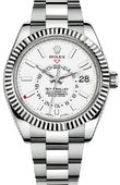 Rolex Часы Rolex Sky-Dweller 326934 White Rolesor