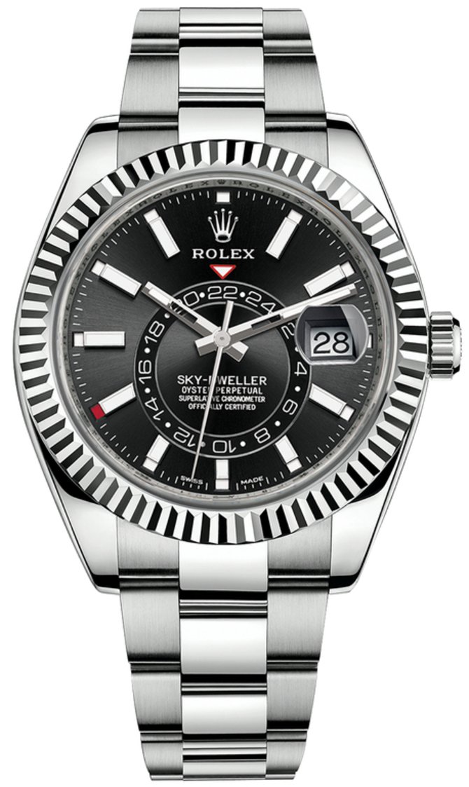 Rolex 326934 Black Sky-Dweller Rolesor