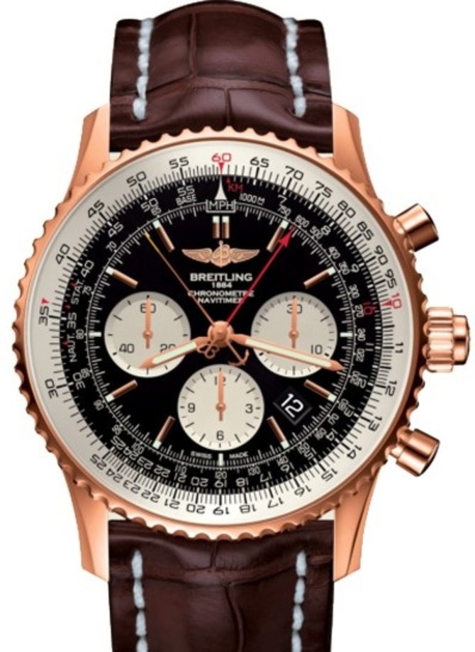 Breitling RB031121/BG11/756P/R20BA.1 Navitimer 1 B03 Chronograph Rattrapante 45 