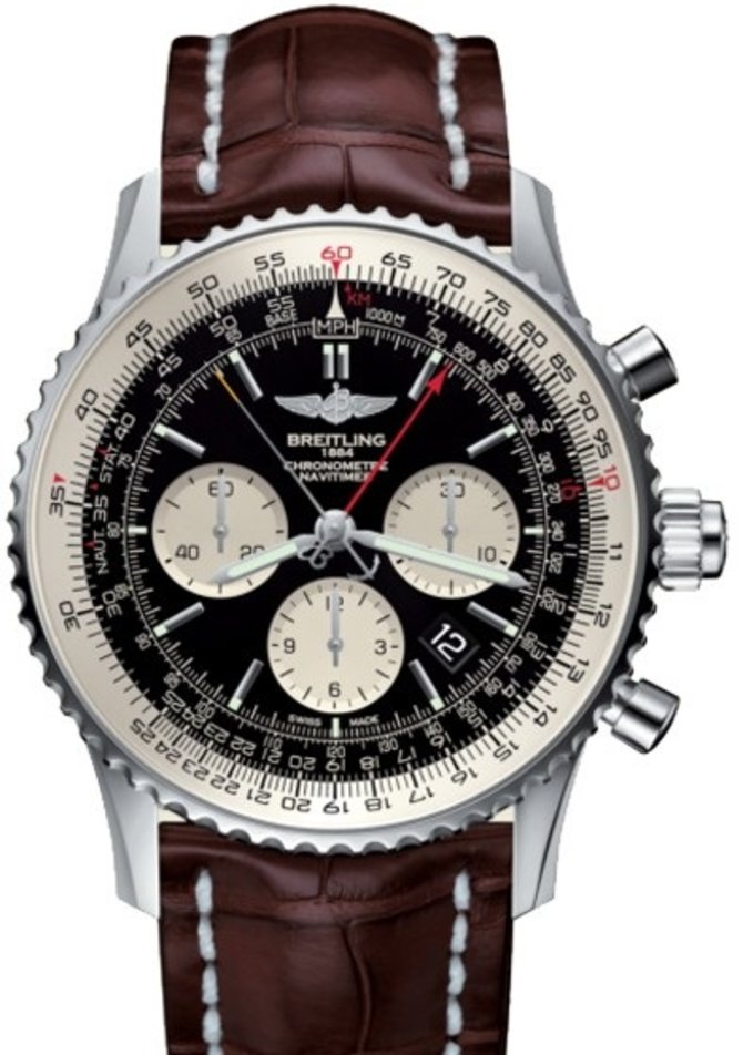 Breitling AB031021/BF77/757P/A20D.1 Navitimer 1 B03 Chronograph Rattrapante 45 
