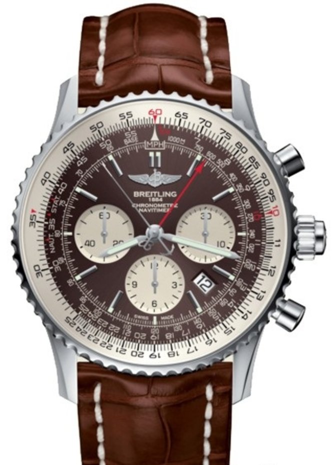 Breitling AB031021/Q615/755P/A20D.1 Navitimer 1 B03 Chronograph Rattrapante 45 
