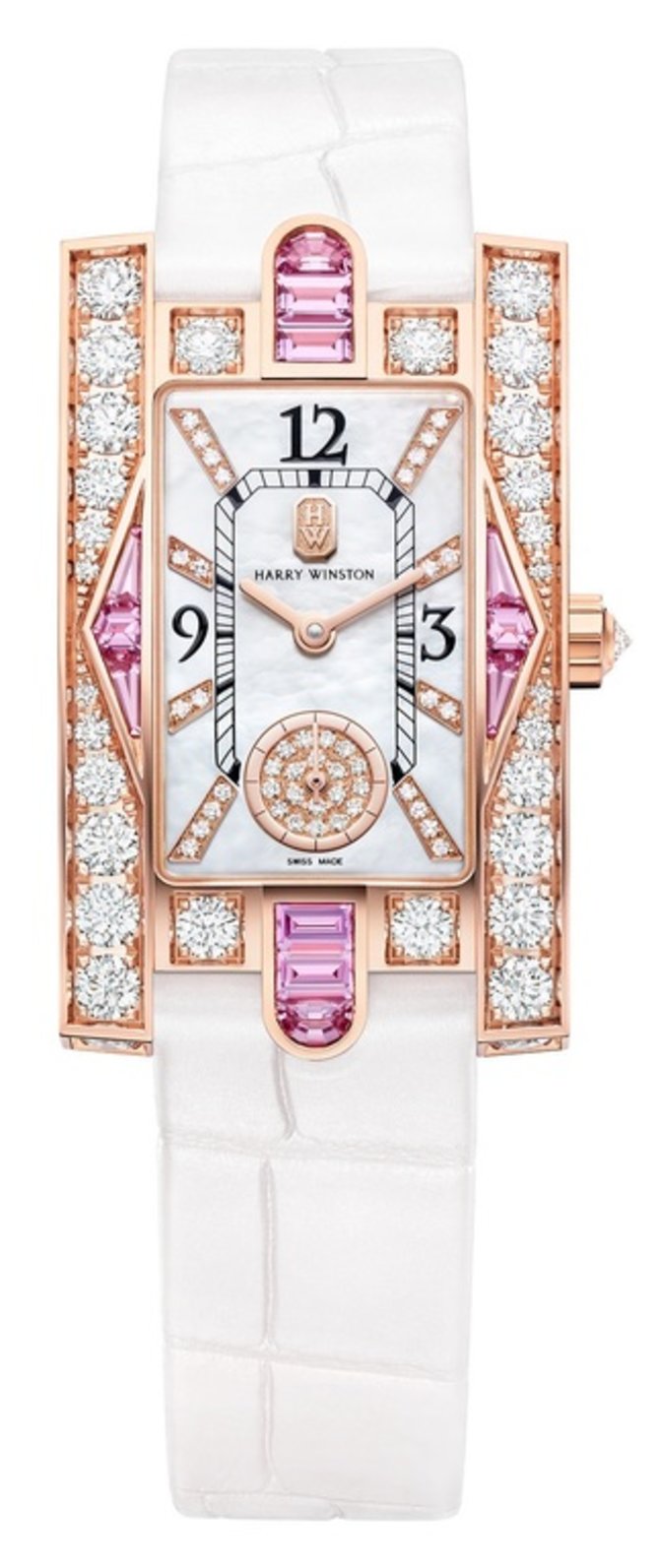 Harry Winston AVEQHM21RR125 Avenue Classic Aurora