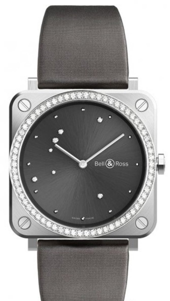 Bell & Ross BRS-ERU-ST-LGD/SCA Aviation BR S Diamond Eagle