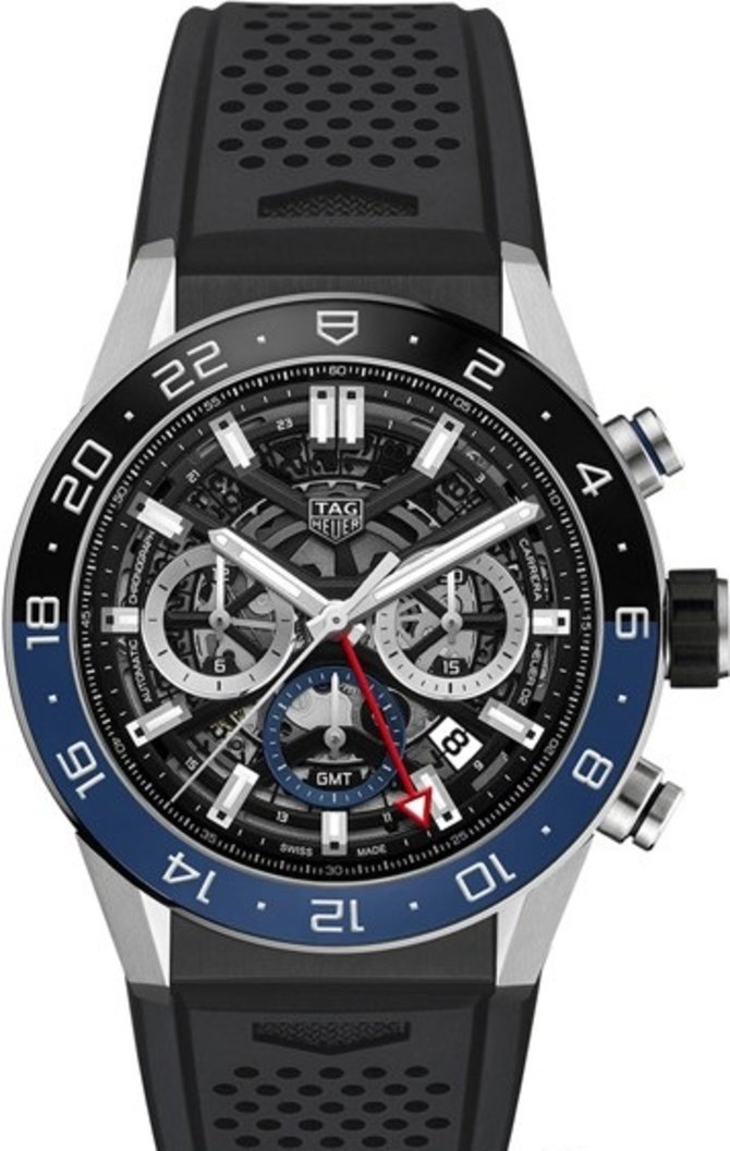 Tag Heuer CBG2A1Z.FT6157 Carrera Heuer 02 GMT Chronograph