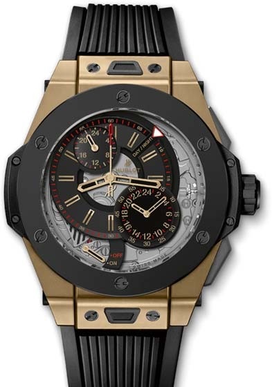 403.MC.0138.RX Hublot Alarm Repeater Magic Gold Ceramic Big Bang Unico