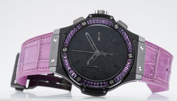 Hublot 341.CV.1110.LR.1905 Big Bang 41mm Ladies Black Tutti Frutti Purple - фото 11