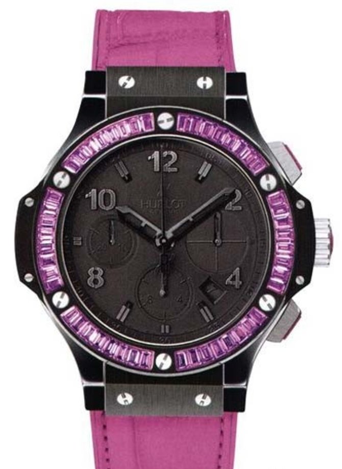 Hublot 341.CV.1110.LR.1905 Big Bang 41mm Ladies Black Tutti Frutti Purple - фото 1