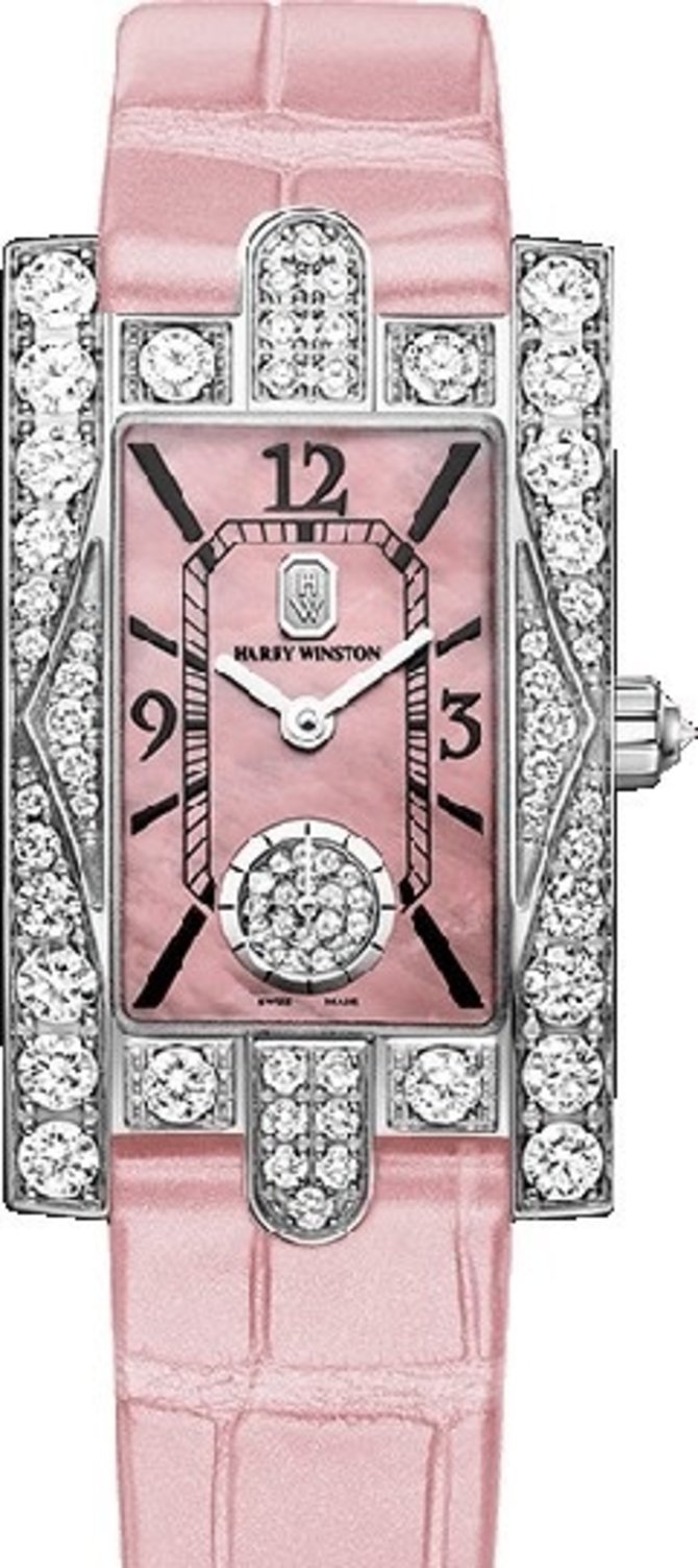 Harry Winston AVEQHM21WW289 Avenue Classic Pink 