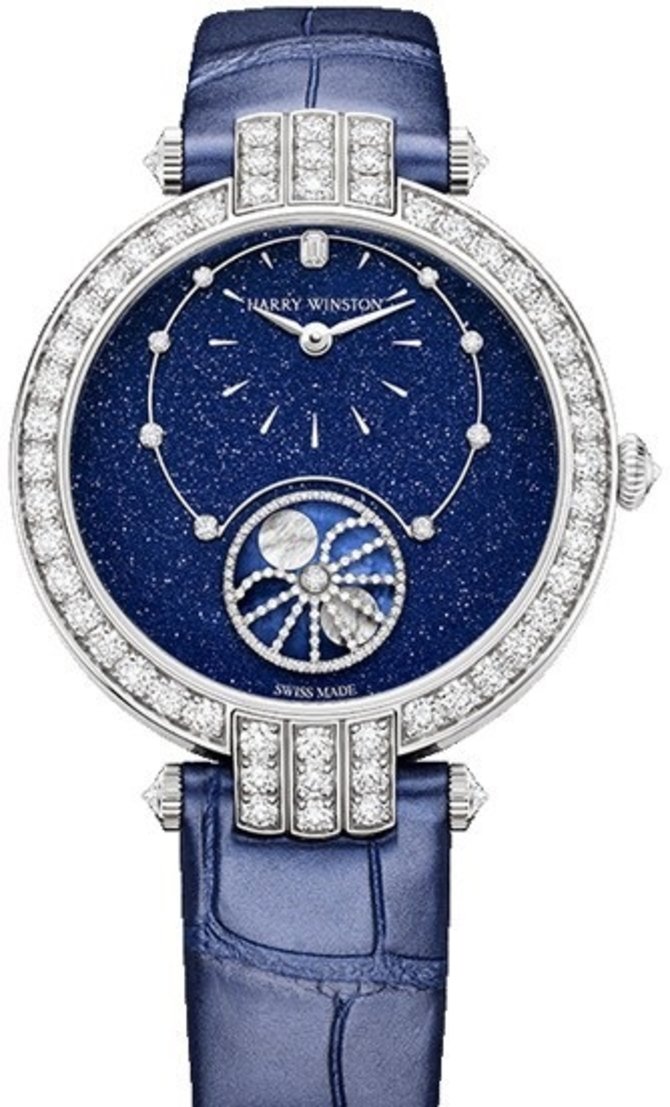 Harry Winston PRNAMP36WW001 Premier Precious Moon Phase Automatic 36 mm 