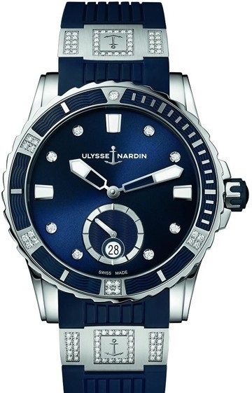 3203-190-3C/10.13 Ulysse Nardin Steel Lady Diver