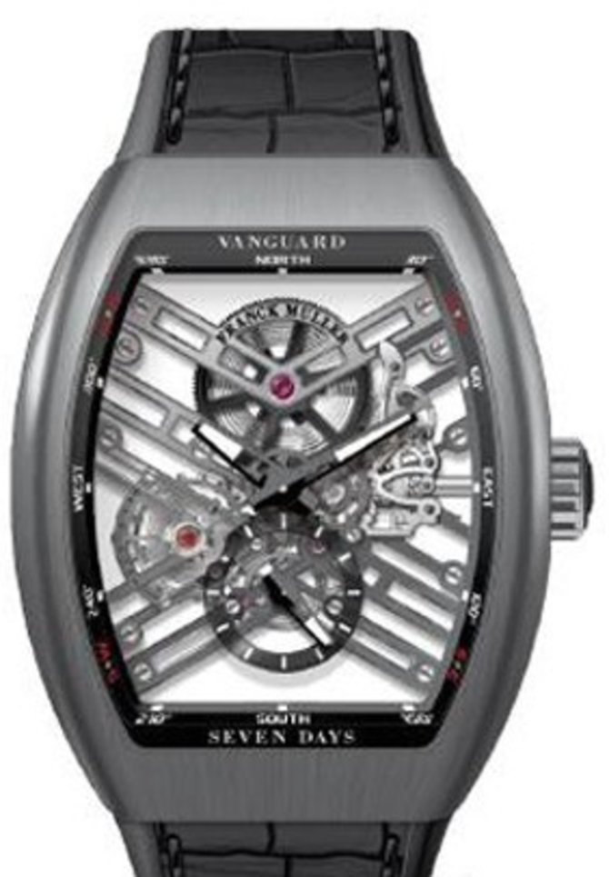 Franck Muller V 45 S6 SQT TTBR.NR Vanguard Skeleton