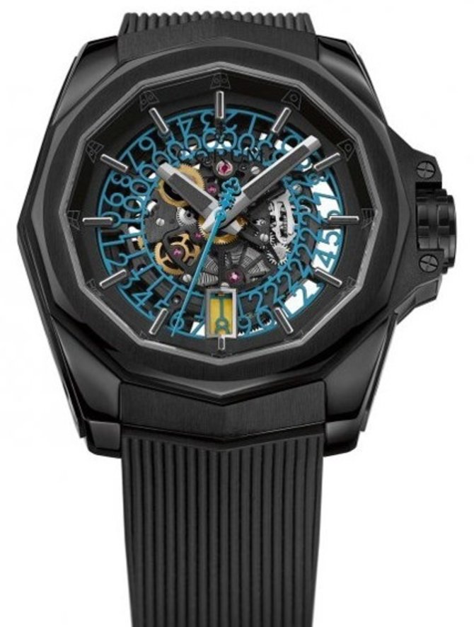 Corum A082/03688 - 082.403.95/F371 NO10 Admirals Cup Seafender AC-One 45 Squelette