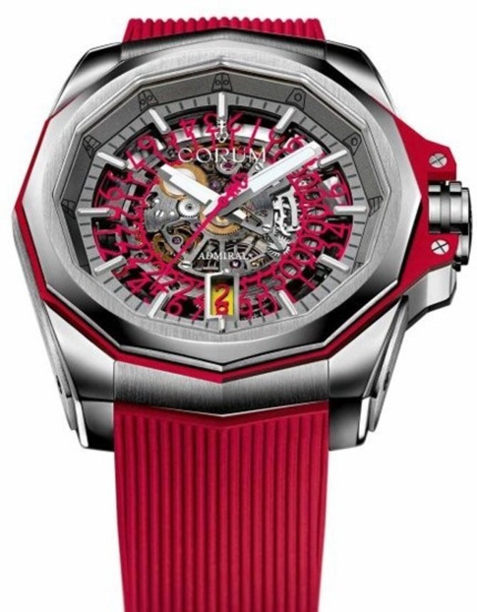Corum A082/03703 - 082.401.04/F376 FH52 Admirals Cup Seafender AC-One 45 Squelette