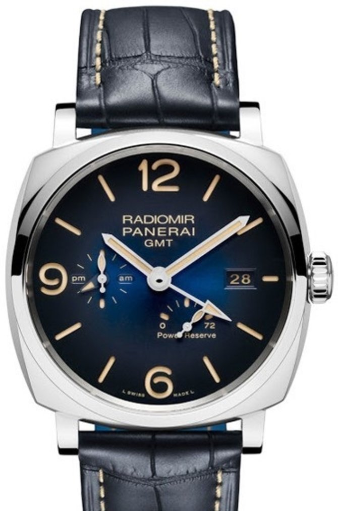 Officine Panerai PAM 00946 Radiomir 1940 3 Days GMT Power Reserve Automatic Acciaio 45 mm 