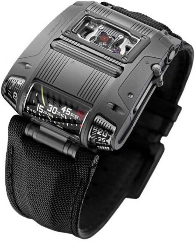 Urwerk UR-111C Gunmetal UR-110 Steel DLC