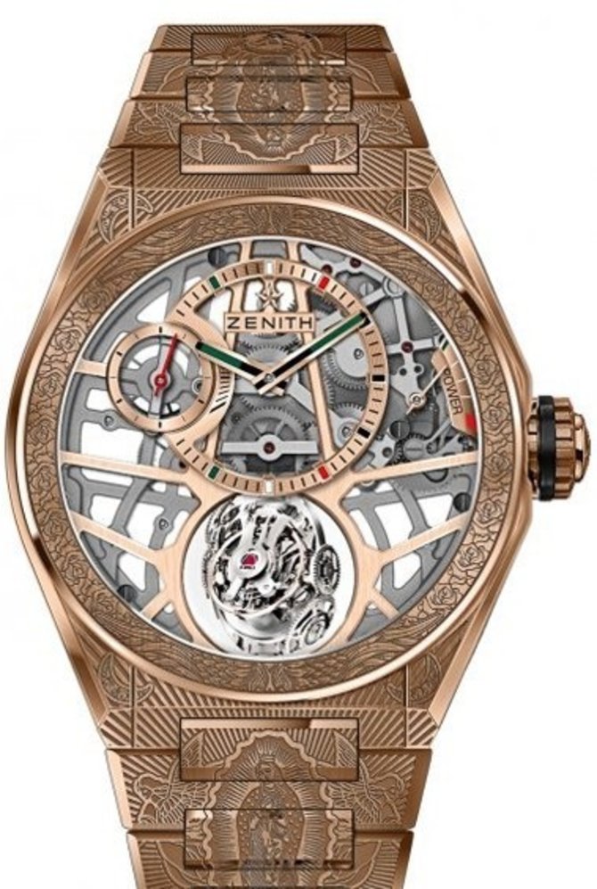 Zenith 18.9002.8812/76.M9002 El Primero Defy Zero G Virgen De Guadalupe Edition 
